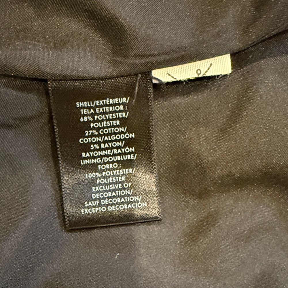 Ann Taylor Vibrant Tweed Jacket with Black Lining - Picture 5 of 8